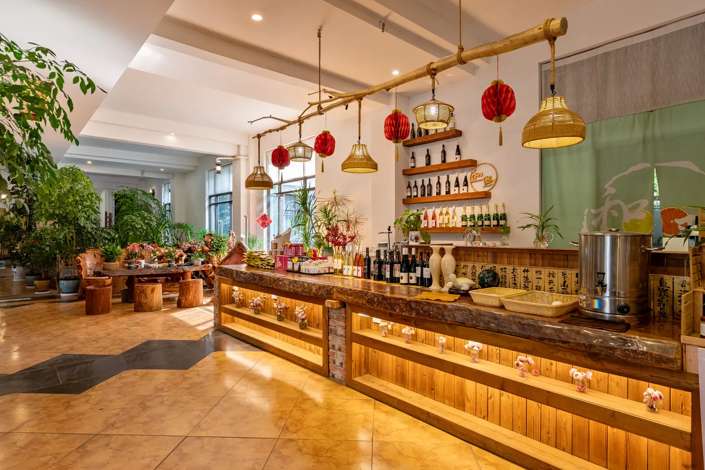 山水庄园酒店实拍:休闲区